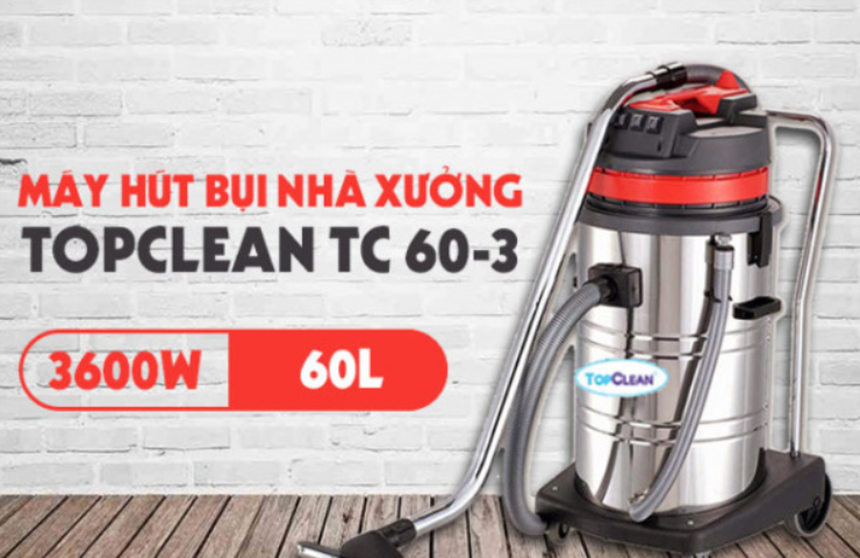 may hut bui topclean tc 60s - 3 hinh 0