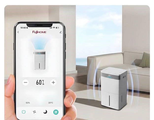 may hut am fujihome dh30nw (30 lit/ngay) ket noi wifi hinh 1