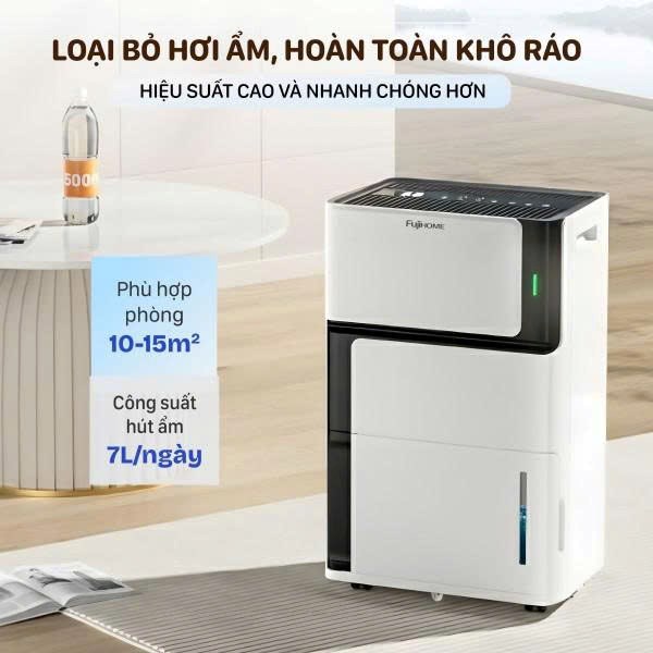 may hut am fujihome dh07 cong suat 7 lit/ngay hinh 0