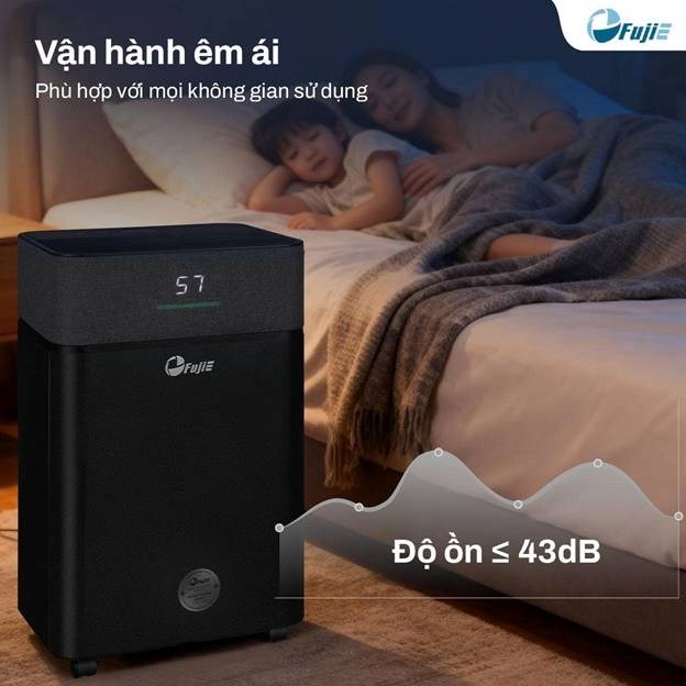 máy hút ẩm fujie hm-920ed 20 lít/ngày, kết nối wifi hình 5 may hut am fujie hm-920ed 20 lit/ngay, ket noi wifi hinh 5