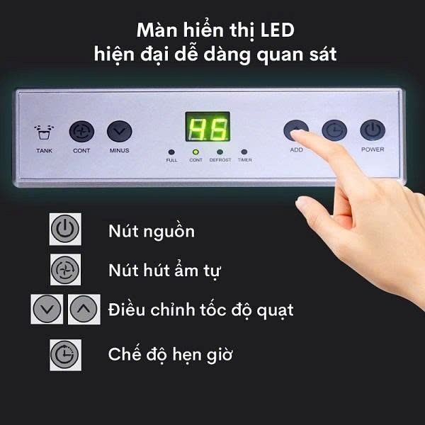 máy hút ẩm fujihaia dh70bl công suất 70 lít/ngày hình 3 may hut am fujihaia dh70bl cong suat 70 lit/ngay hinh 3