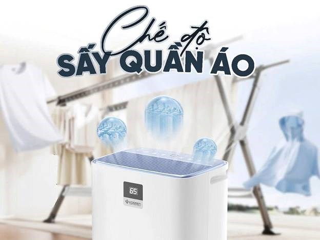 máy hút ẩm lọc không khí kosmen km-30n (30 lít/ngày) hình 4 may hut am loc khong khi kosmen km-30n (30 lit/ngay) hinh 4