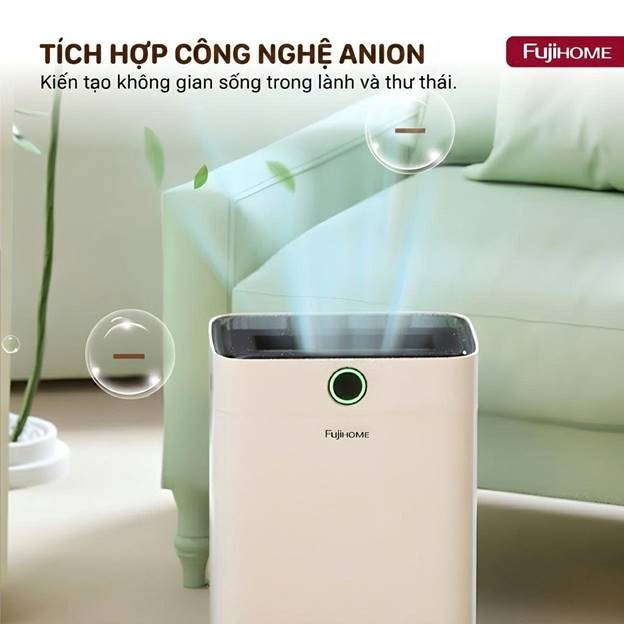 may hut am fujihome dh18w-hepa (18lit/ngay) ket noi wifi hinh 1