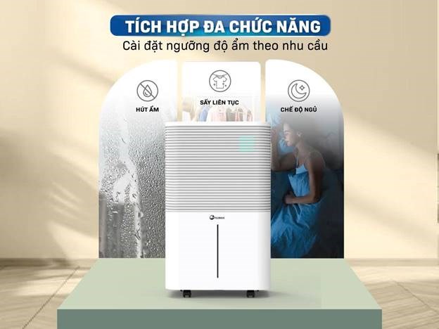 may hut am fujihaia dh25w cong suat 25 lit/ngay, co ket noi wifi hinh 2