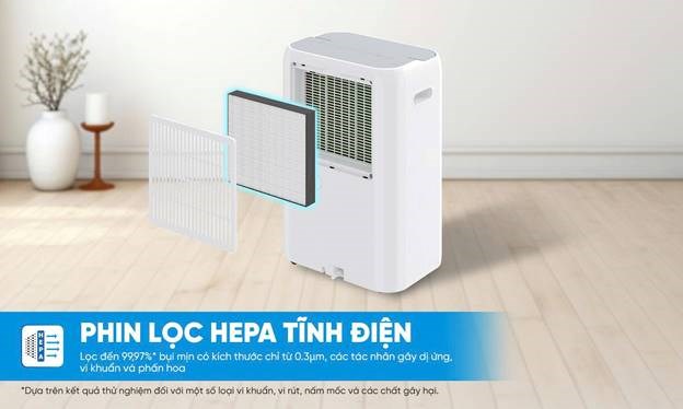 may hut am loc khong khi daikin jpf12av2 cong suat 23 lit/ngay hinh 2