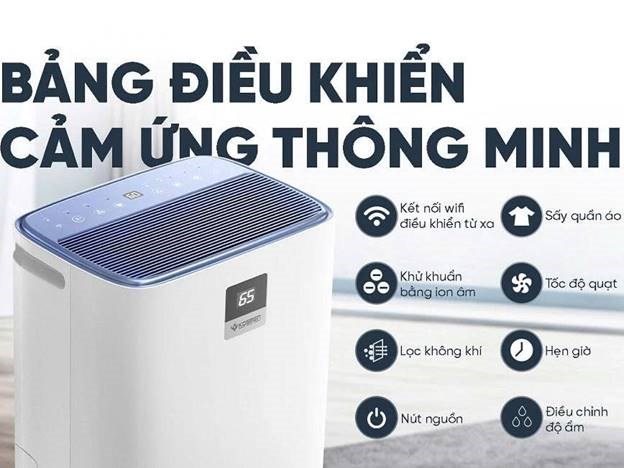 máy hút ẩm lọc không khí kosmen km-30n (30 lít/ngày) hình 5 may hut am loc khong khi kosmen km-30n (30 lit/ngay) hinh 5
