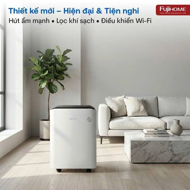 may hut am fujihome dh35w-hepa (35lit/ngay) ket noi wifi hinh 0