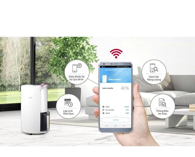 máy hút ẩm lg md16gqse0 công suất 28 lít/ngày hình 2 may hut am lg md16gqse0 cong suat 28 lit/ngay hinh 2