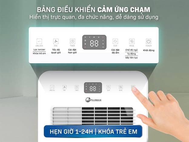 máy hút ẩm fujihaia dh18cr công suất 18 lít/ngày hình 6 may hut am fujihaia dh18cr cong suat 18 lit/ngay hinh 6