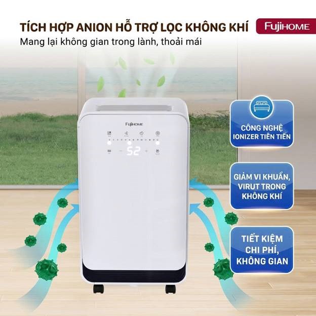 may hut am fujihome dh10 cong suat 10 lit/ngay hinh 1