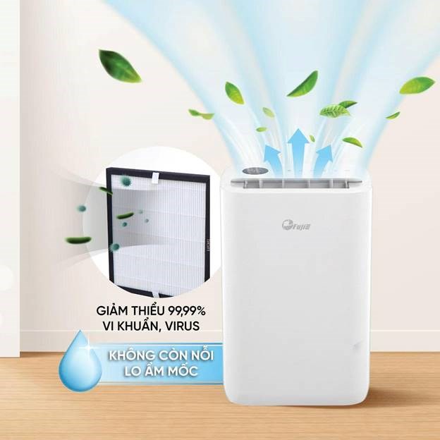 may hut am loc khong khi fujie hm-925ec pro ket noi wifi hinh 1