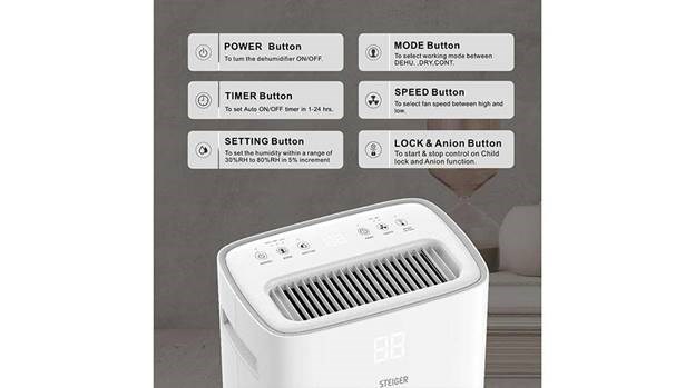 may hut am steiger stg-820dw 20 lit/ngay, tich hop wifi hinh 2