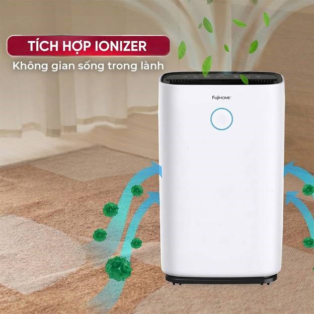 may hut am fujihome dh25w-hepa (25lit/ngay) ket noi wifi, mang hepa hinh 2