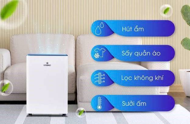 may hut am kosmen km-12n cong suat 12 lit/ngay hinh 0