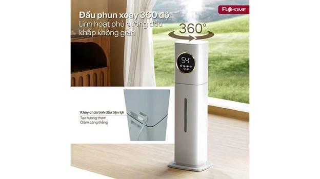 may tao am, xong tinh dau, khu khuan uv dung tich lon fujihome hm09uv1 hinh 1