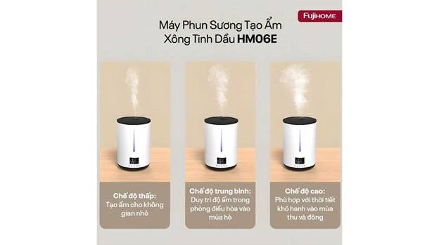 may phun suong tao am xong tinh dau fujihome hm06e hinh 1