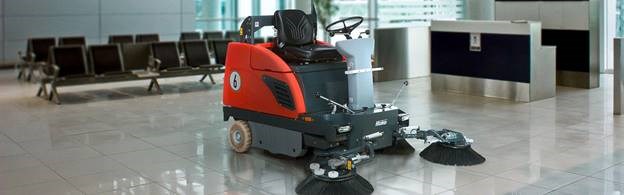 xe quet rac ngoi lai sweepmaster 980 r/rh hinh 0