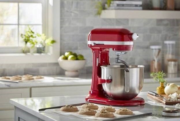 may tron bot kitchenaid 7qt 6.9l mau do – 220 volt hinh 0